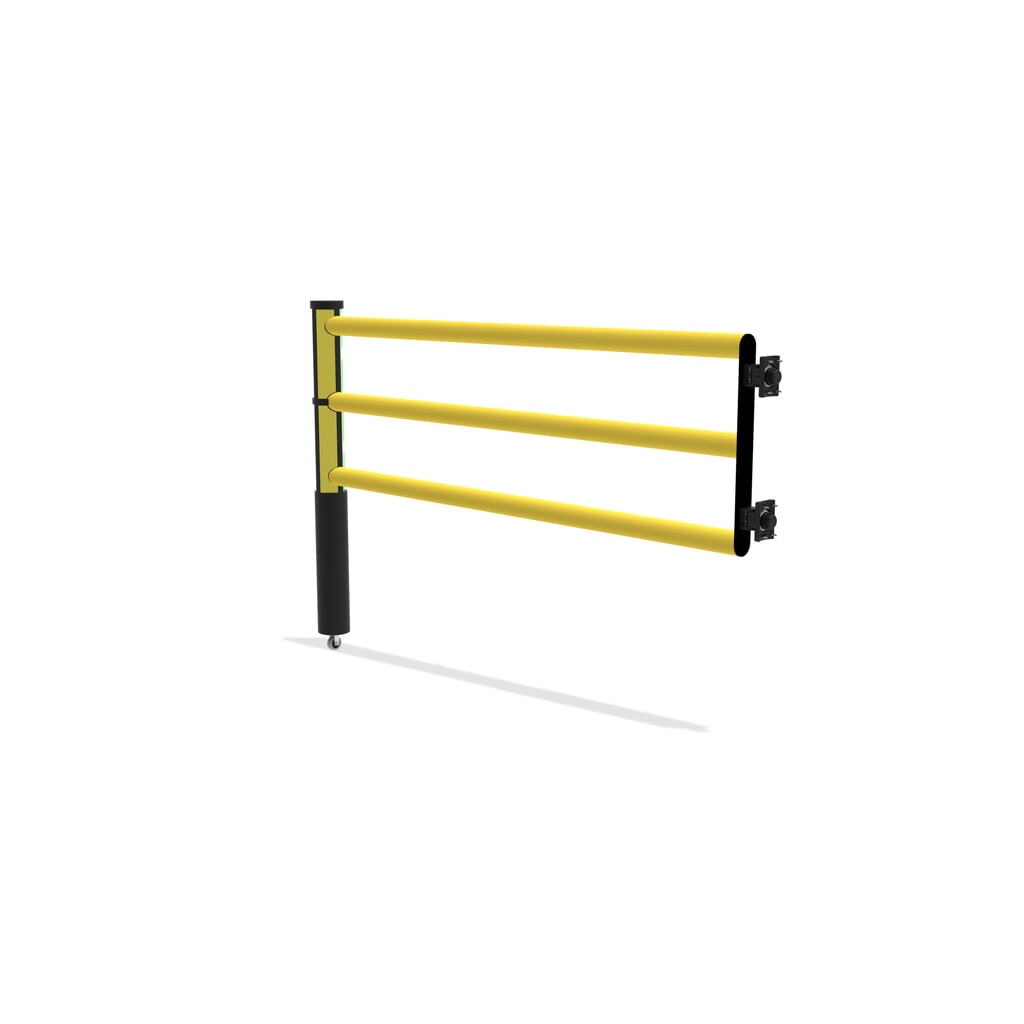krídlové dvere pre bezpečnostné koľajnice „Delta“, VxŠ 1200 x 1 750 mm, s rolkou Číslo obrázka výrobku 6: krídlové dvere pre bezpečnostné koľajnice „Delta“, VxŠ 1200 x 1 750 mm, s rolkou