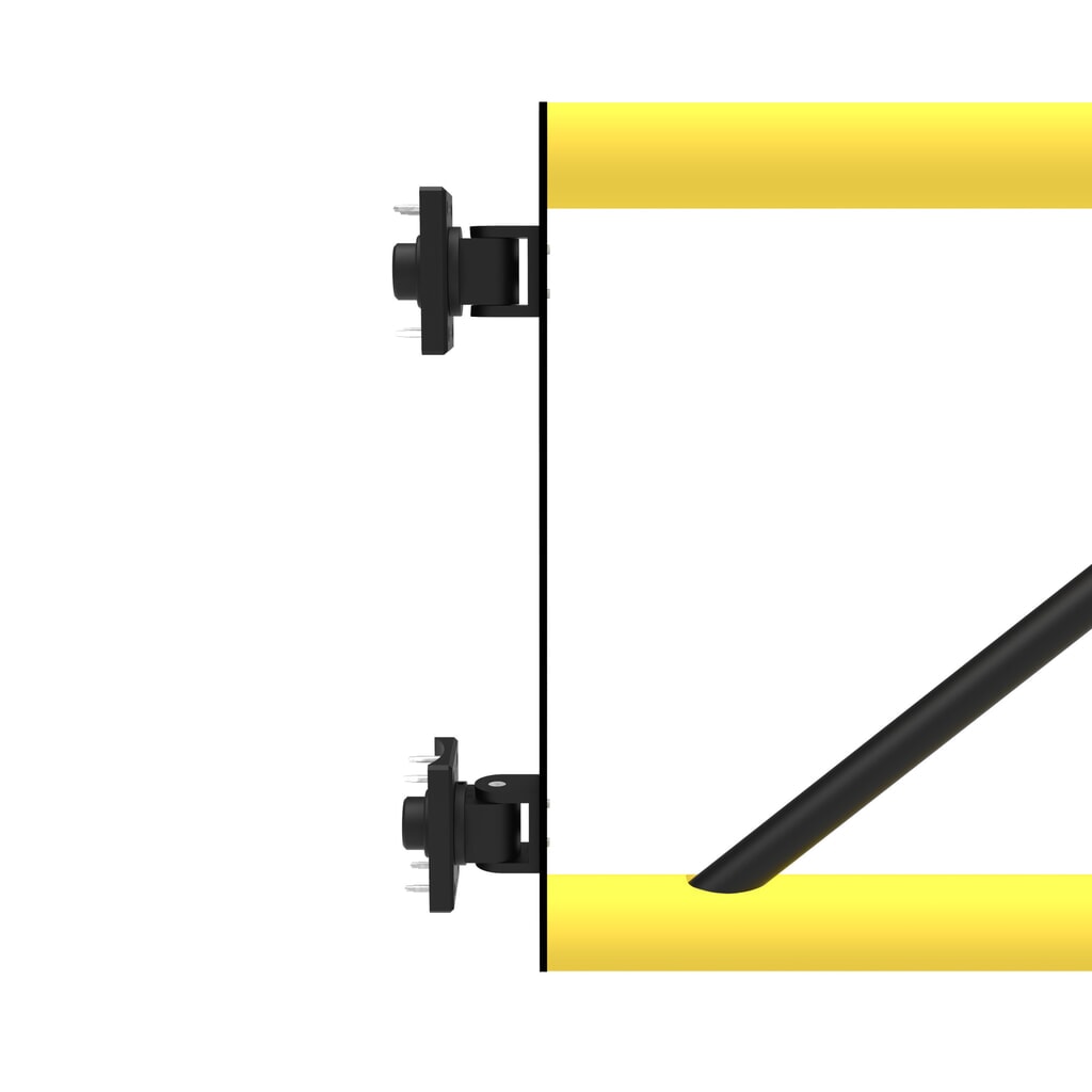 Číslo obrázka výrobku 10: krídlové dvere pre bezpečnostné koľajnice „Delta“, VxŠ 1200 x 800 mm