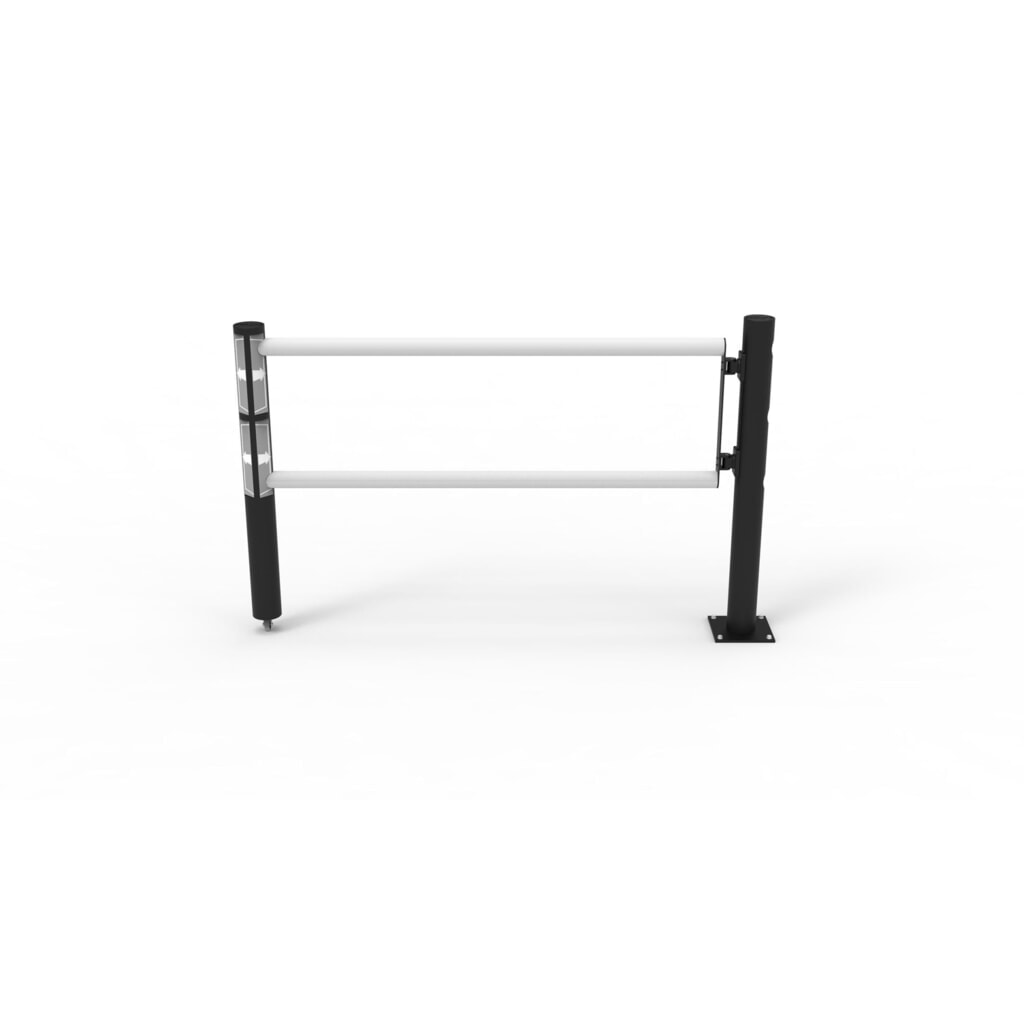 Číslo obrázka výrobku 12: krídlové dvere pre bezpečnostné koľajnice „Delta“, VxŠ 1200 x 1 750 mm, s rolkou