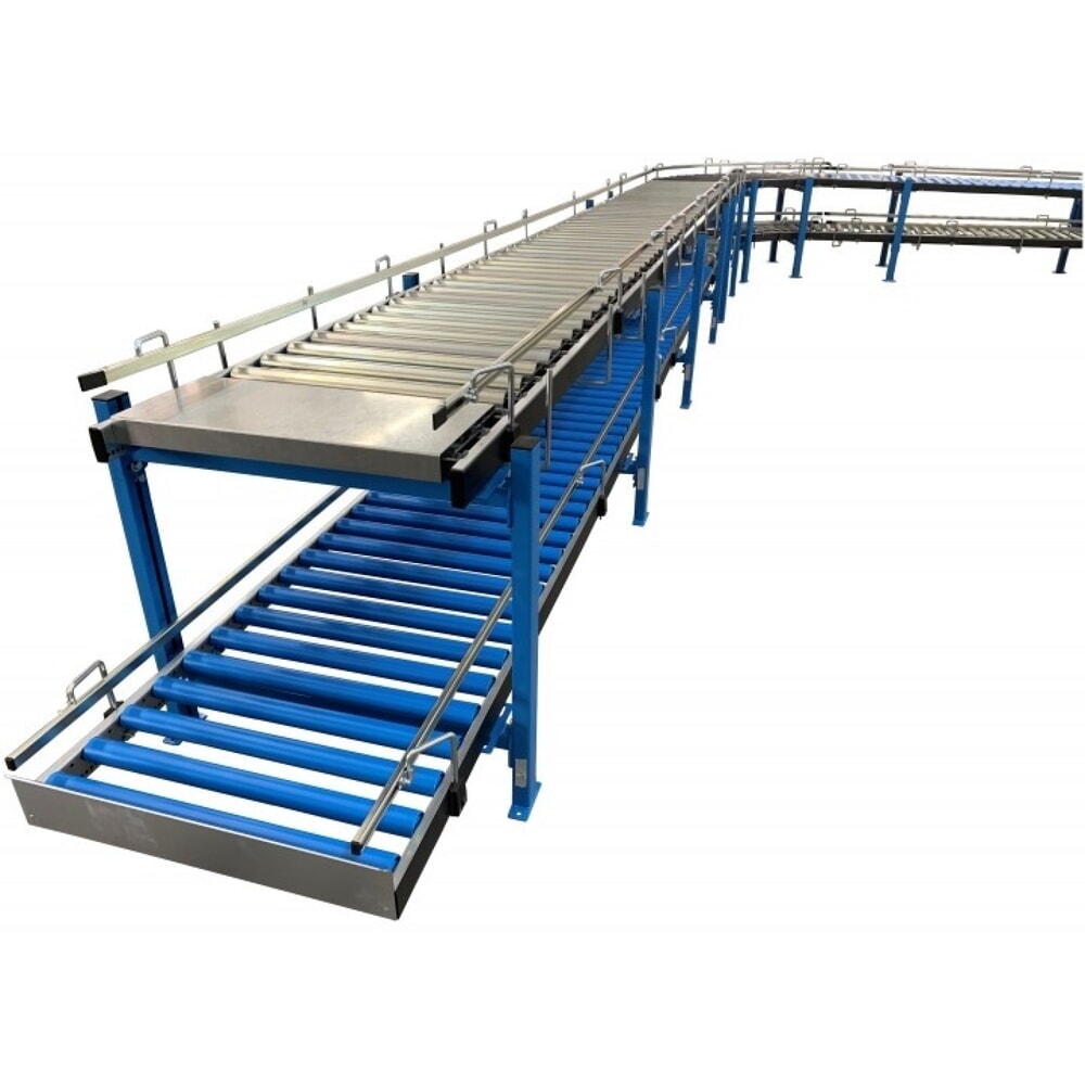 Číslo obrázka výrobku 7: Light valčekový dopravník, rúrkové oceľové valce, Ø 50 mm, D x Š 3 000 x 500 mm, stredová vzdialenosť 62,5 mm
