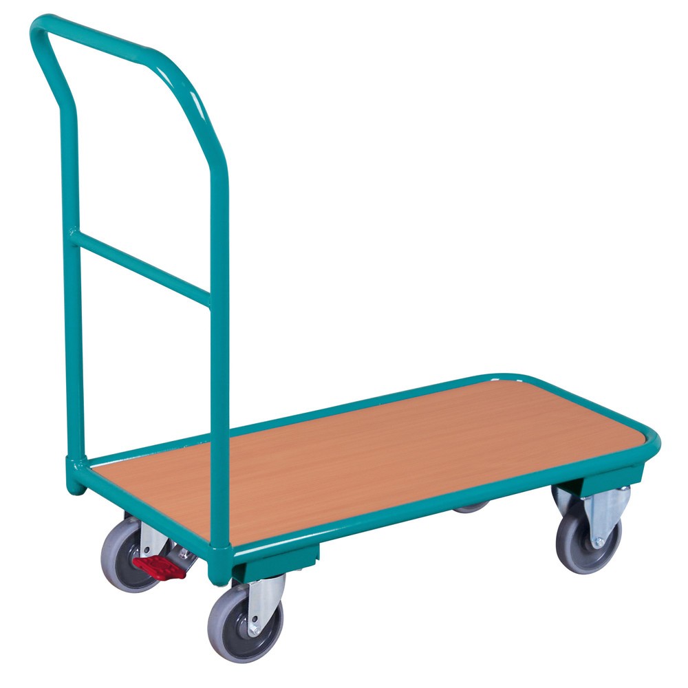 Číslo obrázka výrobku 1: Časopisový vozík Ameise®, nosnosť 200 kg, ložná plocha š x H 600 x 1.000 mm