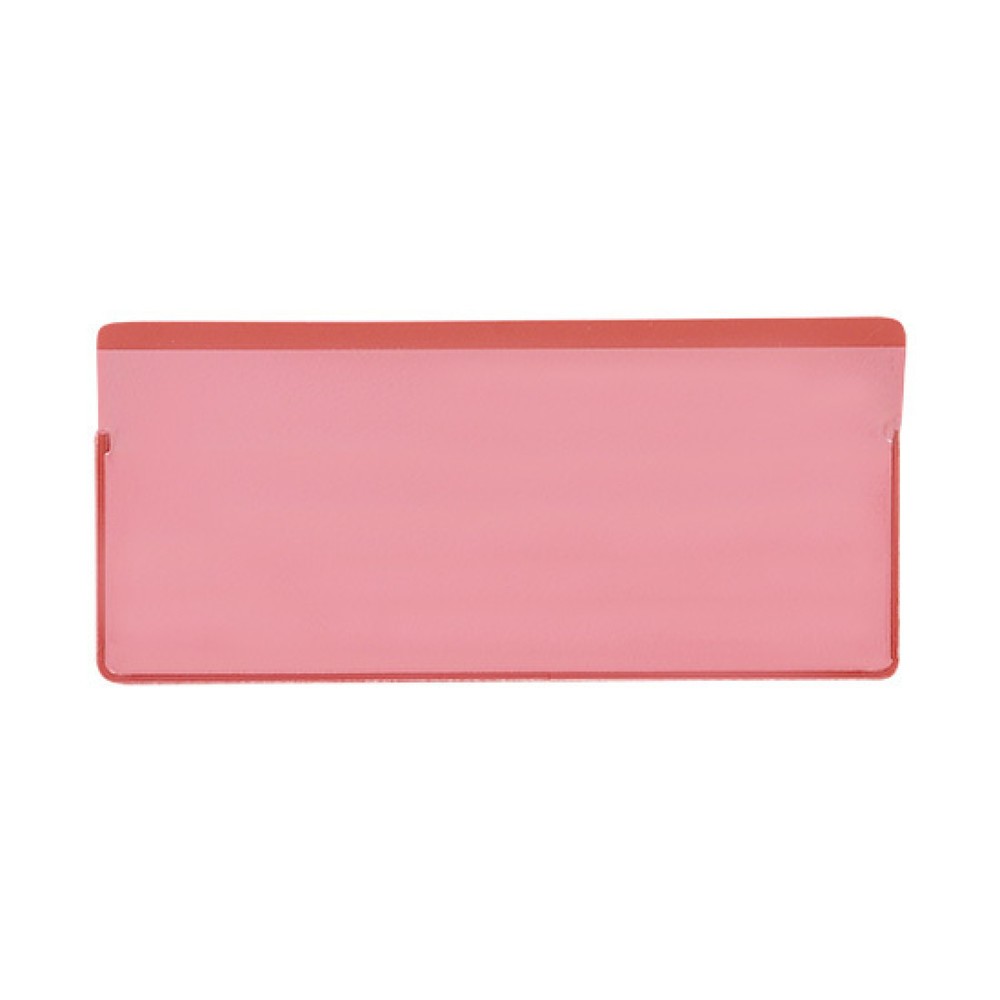 Číslo obrázka výrobku 1: magnetické tašky, VxŠ 50 x 110 mm, vrchný otvor, červená