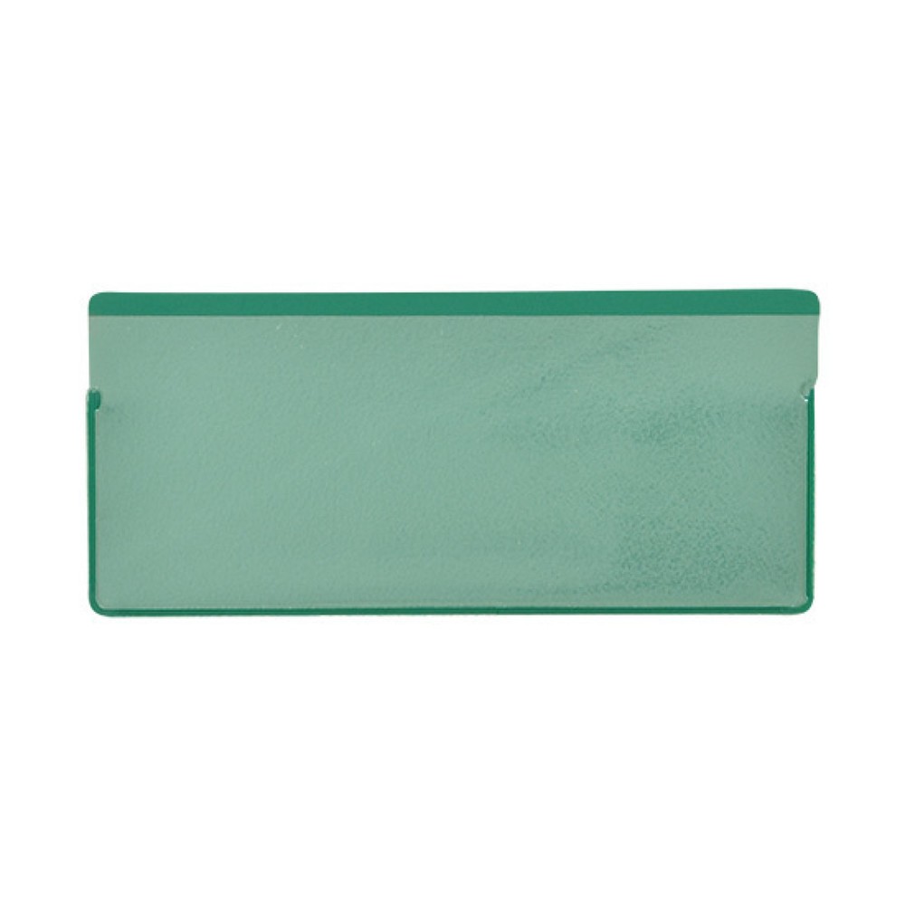 Číslo obrázka výrobku 1: magnetické tašky, VxŠ 50 x 110 mm, vrchný otvor, zelená