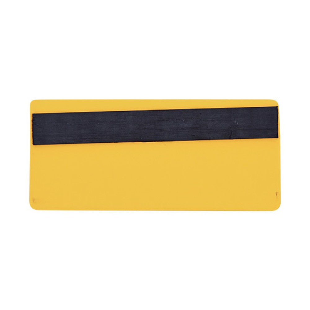 Číslo obrázka výrobku 2: magnetické tašky, VxŠ 50 x 110 mm, vrchný otvor, žltý