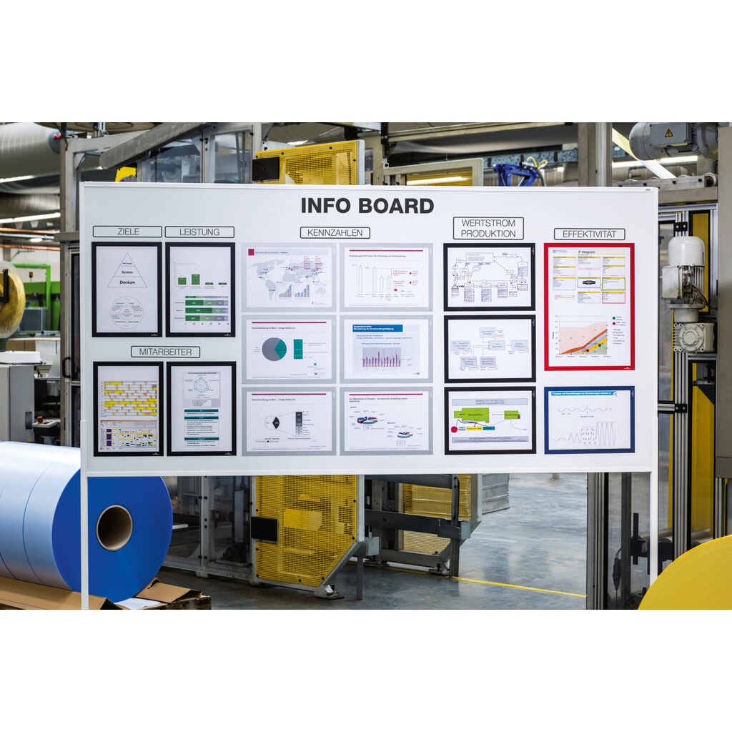 Číslo obrázka výrobku 1: Magnetický rám DURABLE DURAFRAME®, DIN A4, čierny