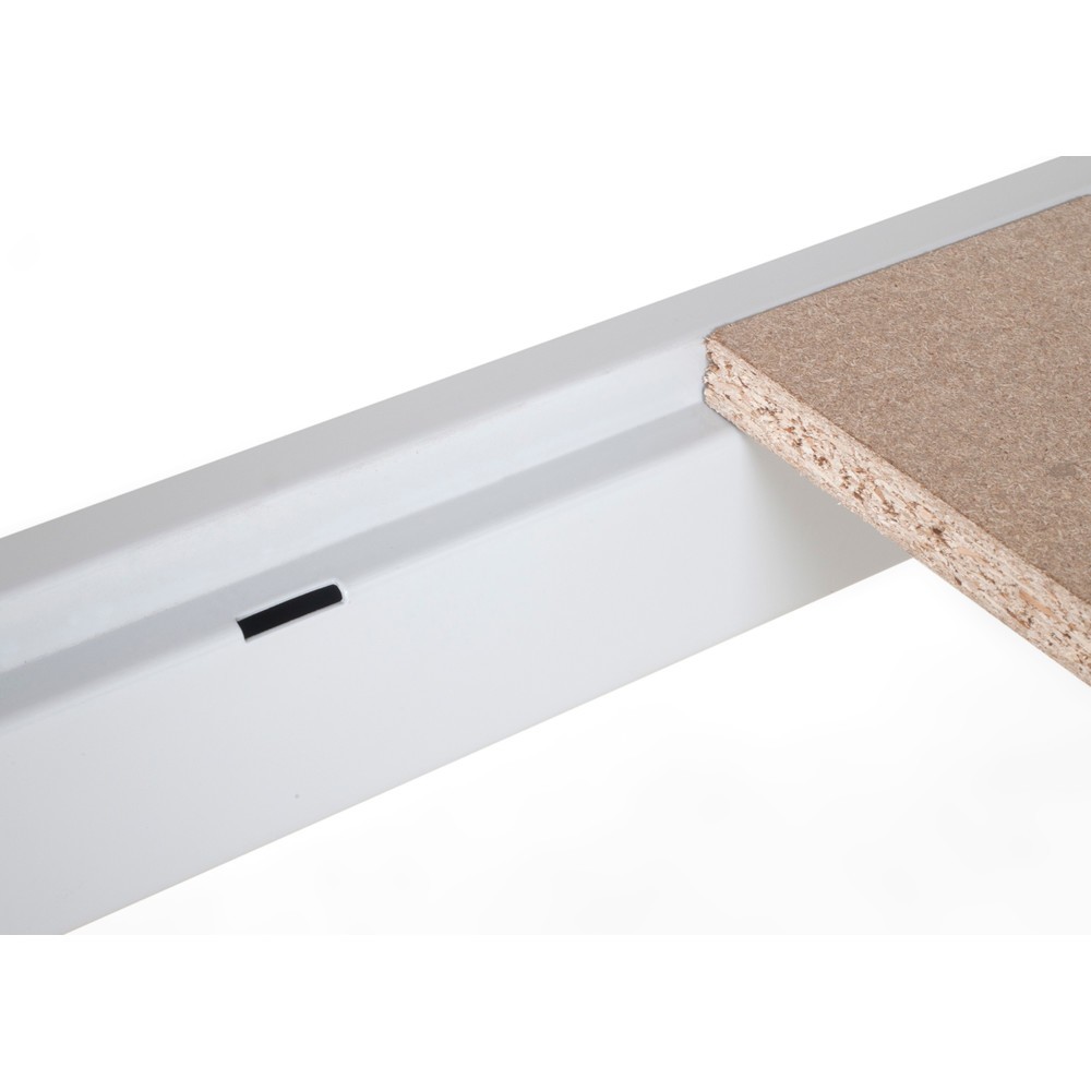 Číslo obrázka výrobku 4: ManOrga Široký regál, s drevotrieskovými doskami, základné pole, v × š × h 2 500 × 2 700 × 800 mm