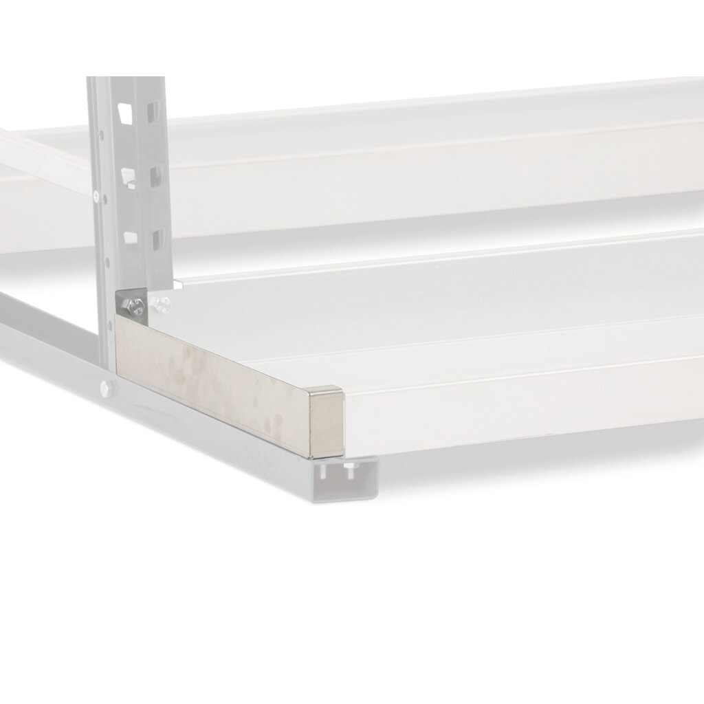 Číslo obrázka výrobku 2: ManOrga Vertikálny regál, obojstranný, základné pole, v × š × h 2 500 × 1 500 × 680 mm