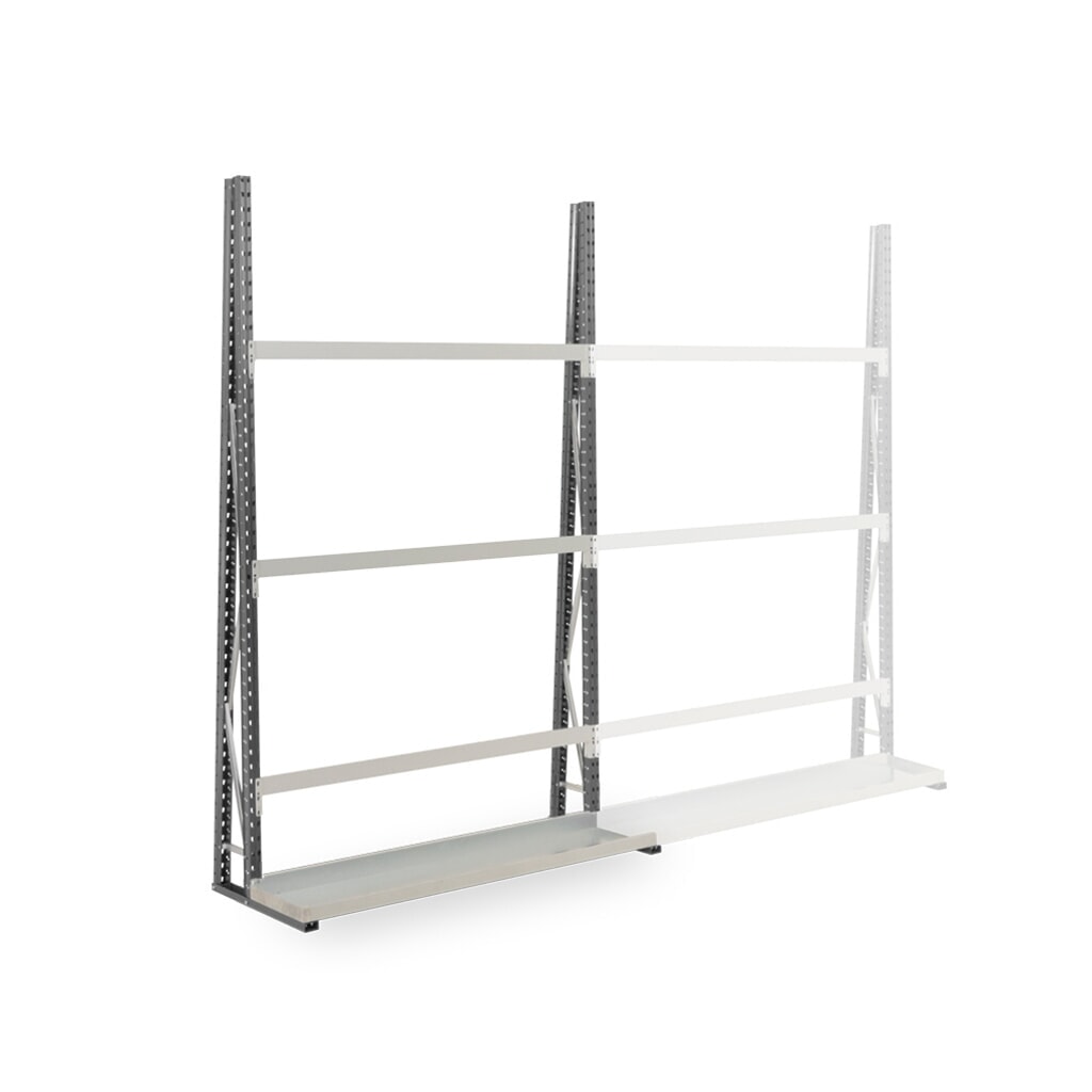 ManOrga Vertikálny regál, obojstranný, nadstavbové pole, v × š × h 2 500 × 1 500 × 680 mm Obrázok výrobku: ManOrga Vertikálny regál, obojstranný, nadstavbové pole, v × š × h 2 500 × 1 500 × 680 mm