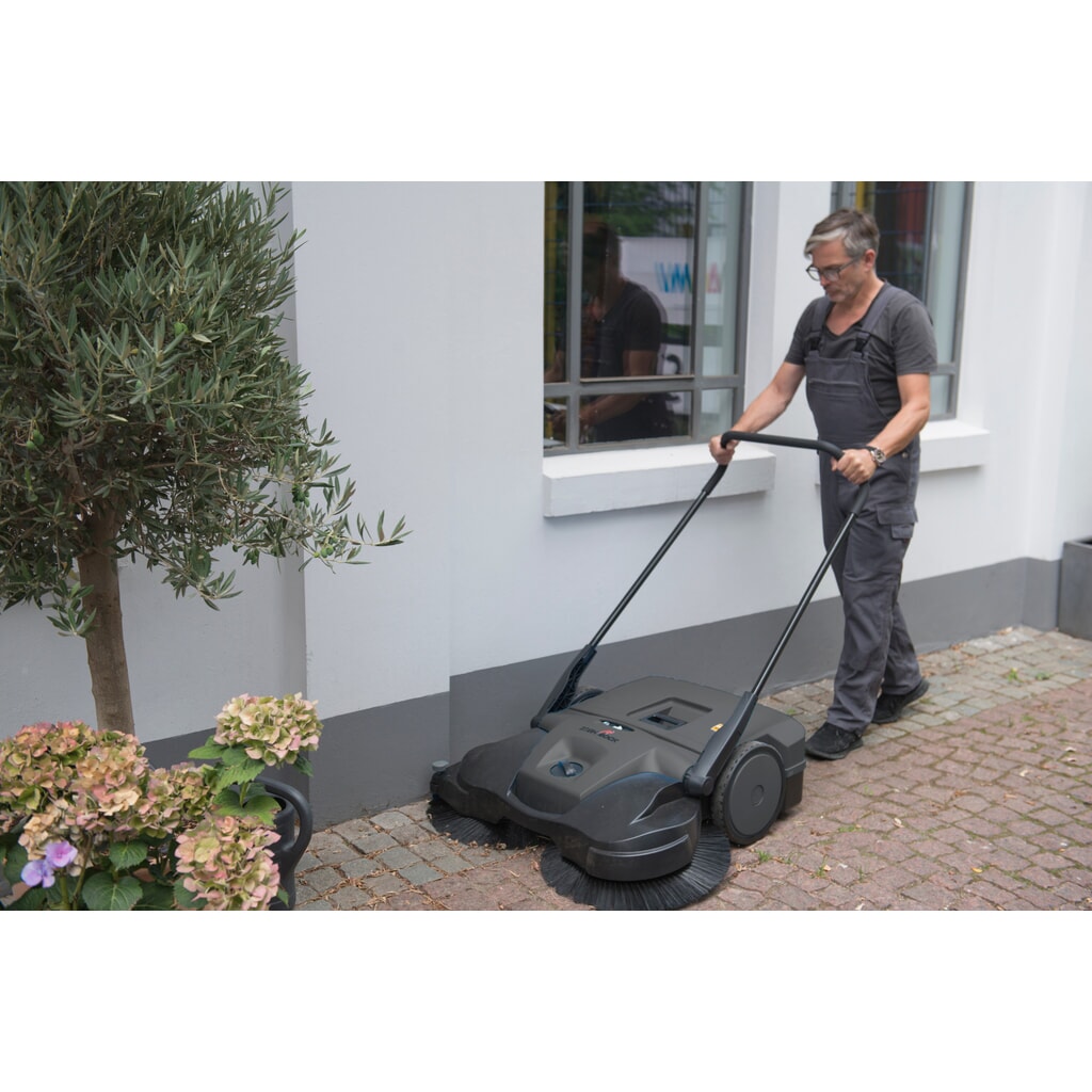 Manuálny zametací stroj Steinbock® Turbo Premium, zametacia šírka 970 mm, RAL RAL 7016 cinzento antracite Číslo obrázka výrobku 7: Manuálny zametací stroj Steinbock® Turbo Premium, zametacia šírka 970 mm, RAL RAL 7016 cinzento antracite