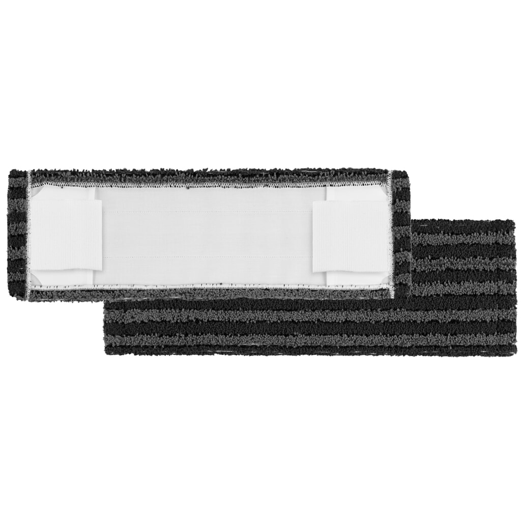 Mop z mikrovlákna Dust Killer Grey, s vreckami a kartami, šírka 400 mm Obrázok výrobku: Mop z mikrovlákna Dust Killer Grey, s vreckami a kartami, šírka 400 mm