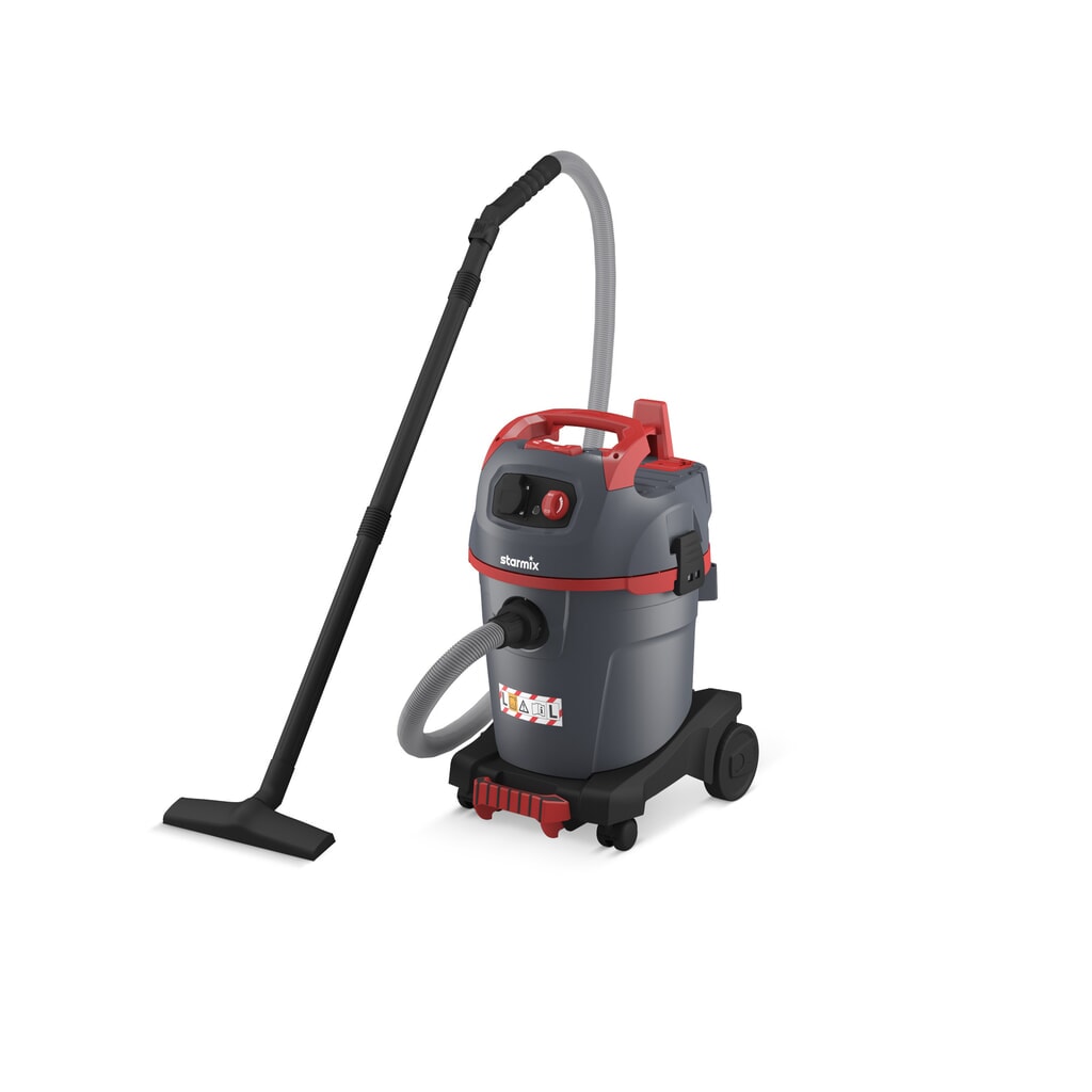 Mokrý/suchý vysávač starmix UClean, trieda prachu L, automatické čistenie filtra, 1 400 W