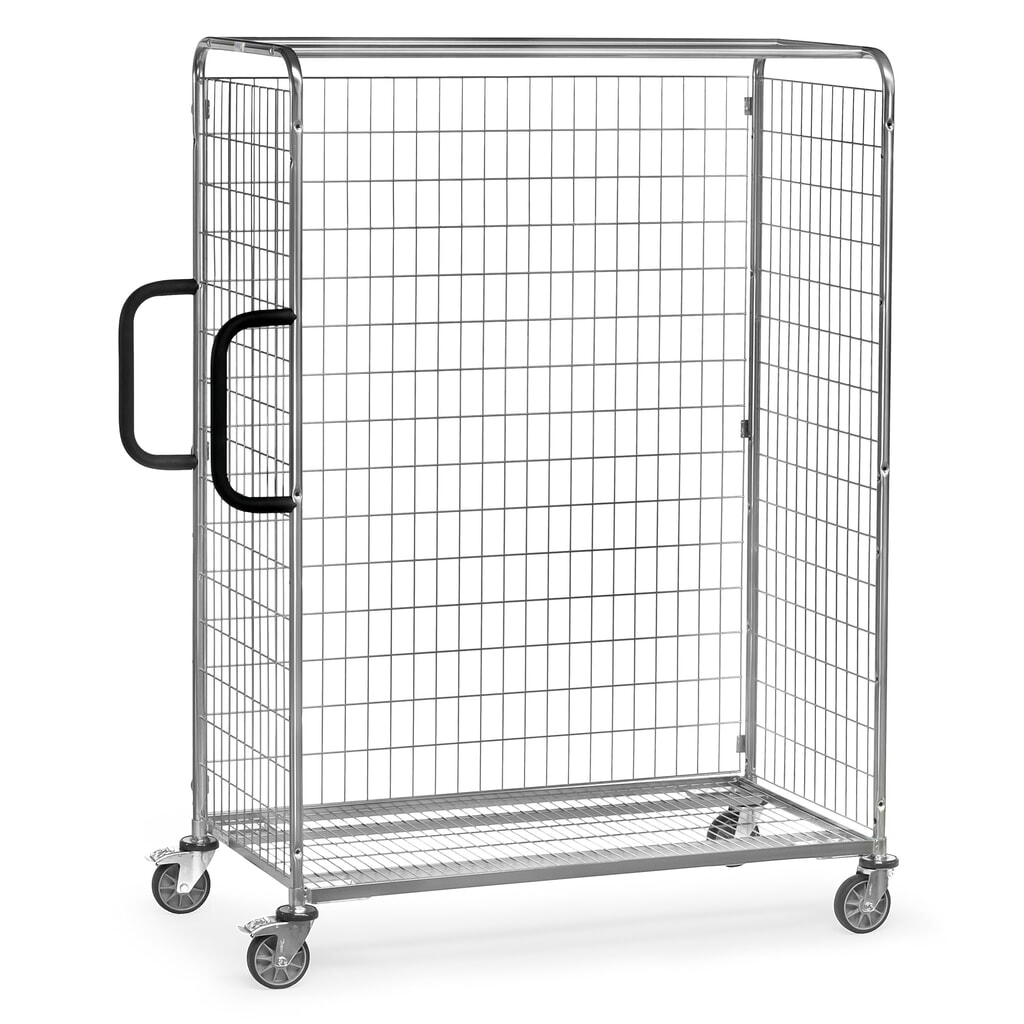 Číslo obrázka výrobku 1: Mriežka zadného panelu pre zberný vozík fetra®, VxŠ 1,225 x 650 mm