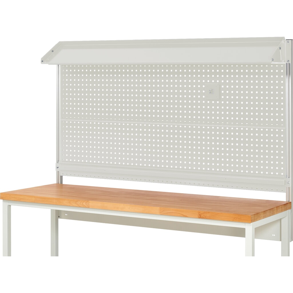 Nadstavba pracovného stola RAU, v × š × h 1 130 × 2 000 × 350 mm, s 1 naklápateľnou kovovou odkladacou lištou, 1 prídržnou lištou a 1 držiakom plochej obrazovky, kompletná súprava 02 pre výrobok šírky 2 000 mm Číslo obrázka výrobku 2: Nadstavba pracovného stola RAU, v × š × h 1 130 × 2 000 × 350 mm, s 1 naklápateľnou kovovou odkladacou lištou, 1 prídržnou lištou a 1 držiakom plochej obrazovky, kompletná súprava 02 pre výrobok šírky 2 000 mm