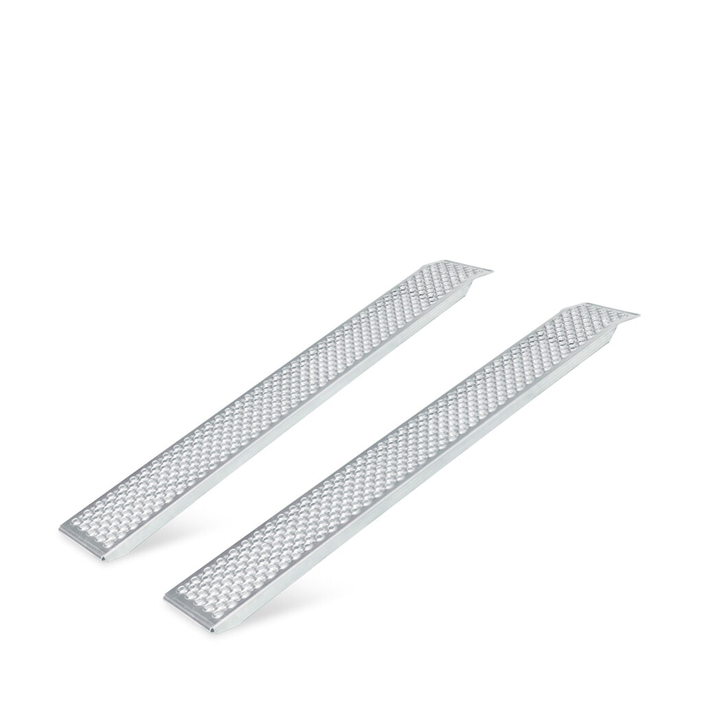 Obrázok výrobku: Nájazdové rampy z hliníka, súprava 2 ks, nosnosť 400 kg/pár, d x š 2 000 x 200 mm