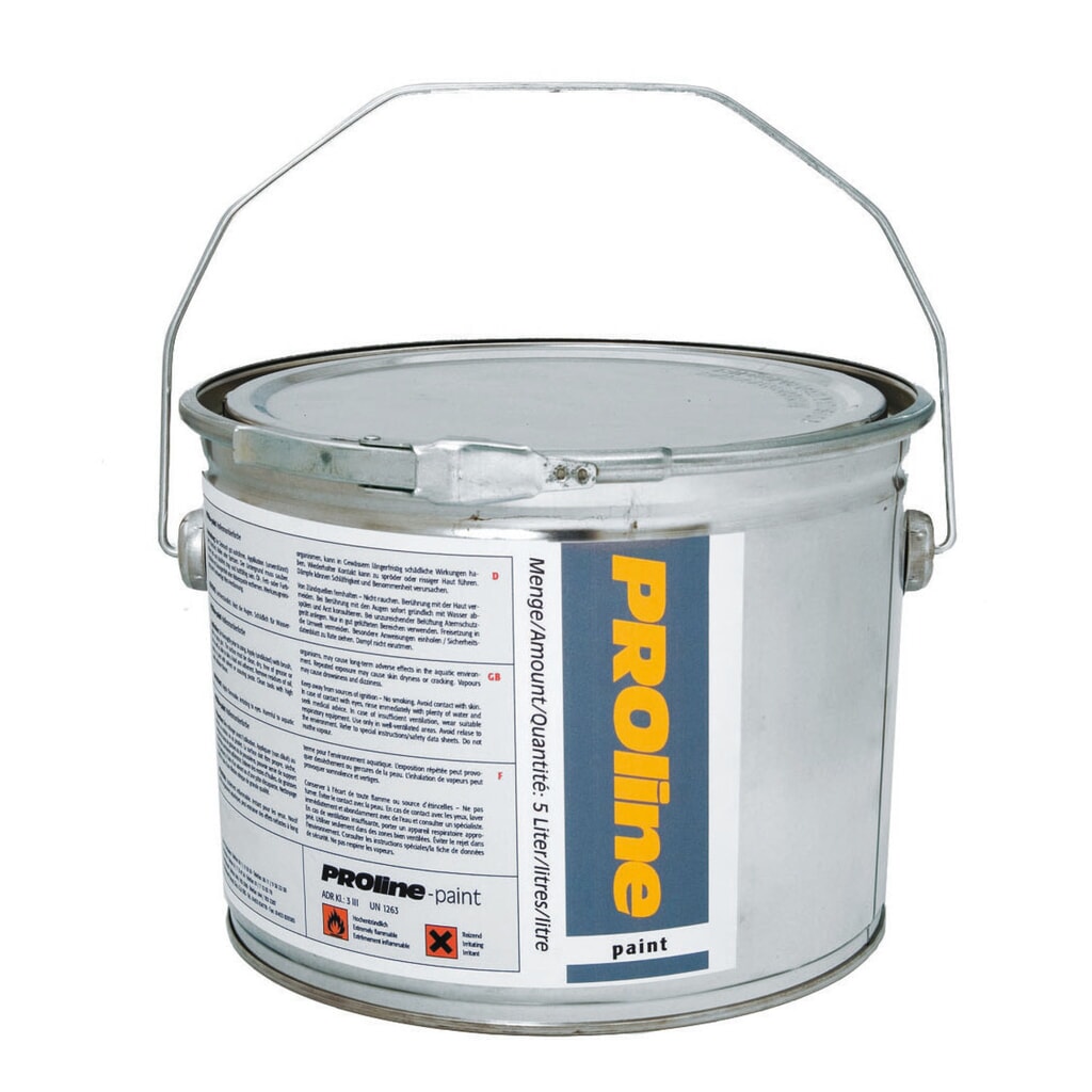 Náter pre podlahy hál PROline-paint, 5 l, matný, RAL 1003 dopravná žltá Obrázok výrobku: Náter pre podlahy hál PROline-paint, 5 l, matný, RAL 1003 dopravná žltá