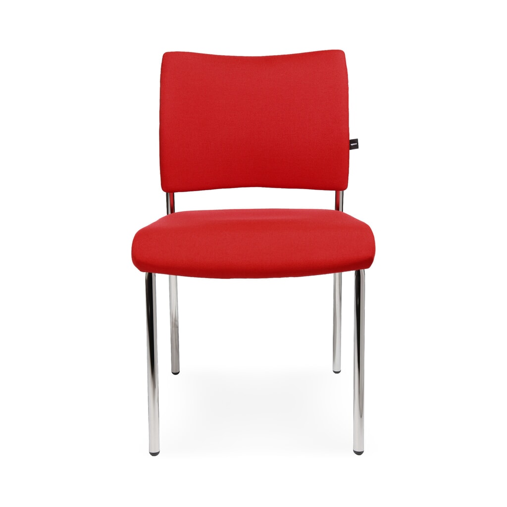 Návštevnícka stolička Topstar® Classic s čalúneným operadlom