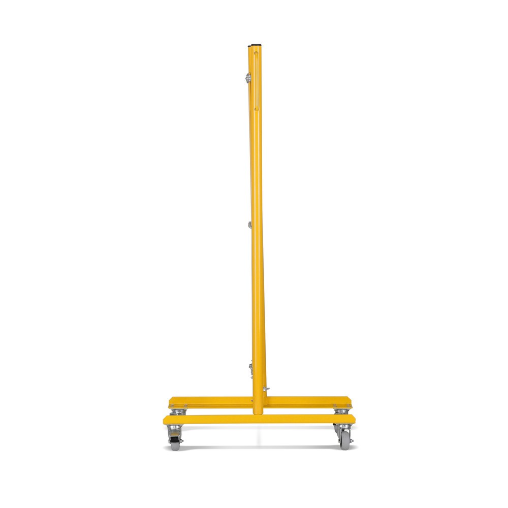 Číslo obrázka výrobku 3: Nožnicová mriežka, kolieska na oboch stranách, šírka 3 600 mm, čierna/žltá