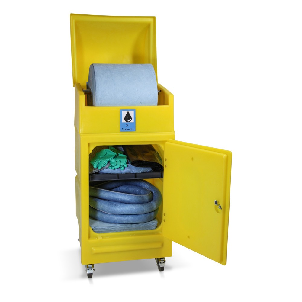 Číslo obrázka výrobku 1: Núdzová sada olej, valcový sud, objem 300 litrov, modrá