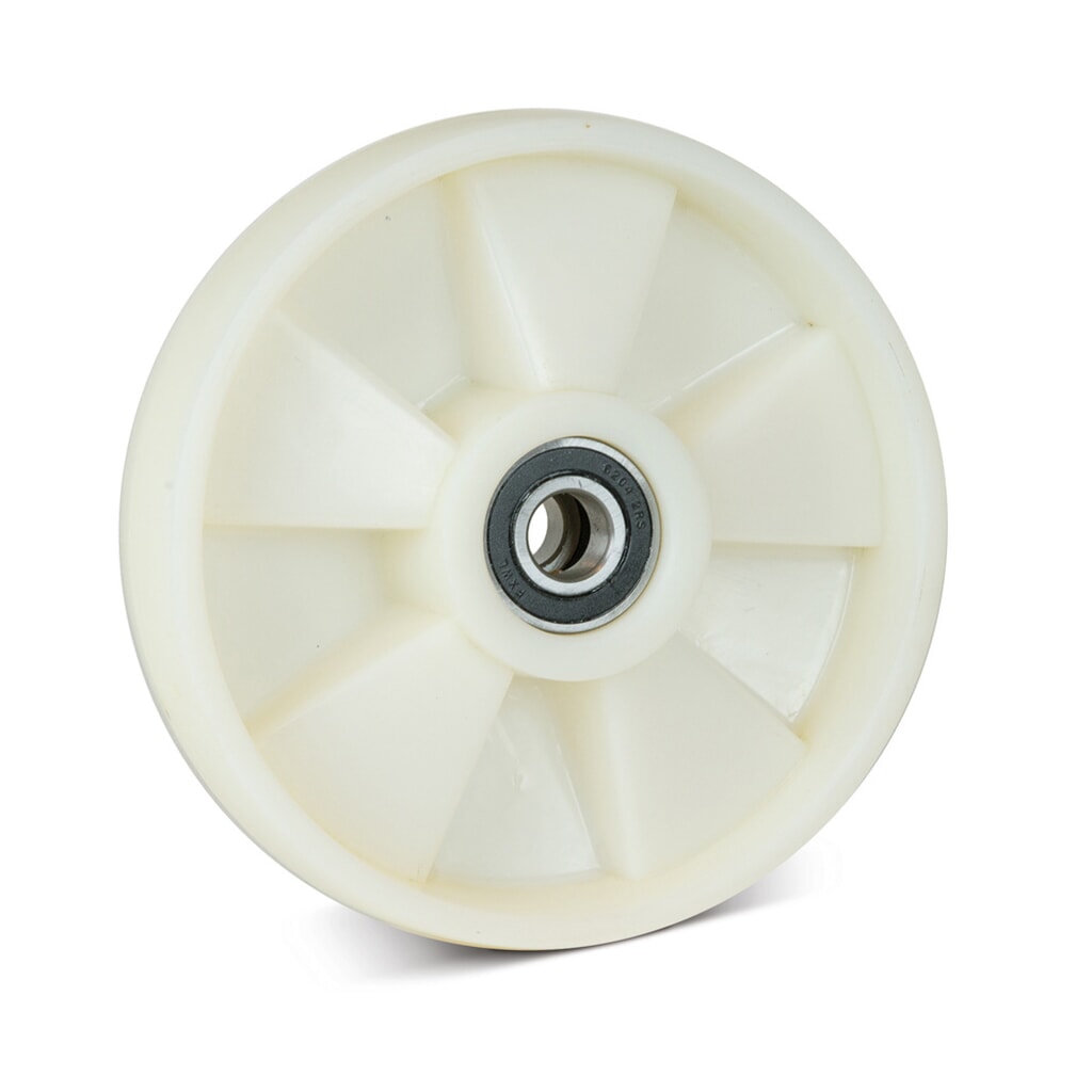 Nylonové koliesko pre ručné paletovacie vozíky Ameise® typ ACY20/25, Delta 26/30, modelový rok od '09, Ø 200 mm Obrázok výrobku: Nylonové koliesko pre ručné paletovacie vozíky Ameise® typ ACY20/25, Delta 26/30, modelový rok od '09, Ø 200 mm