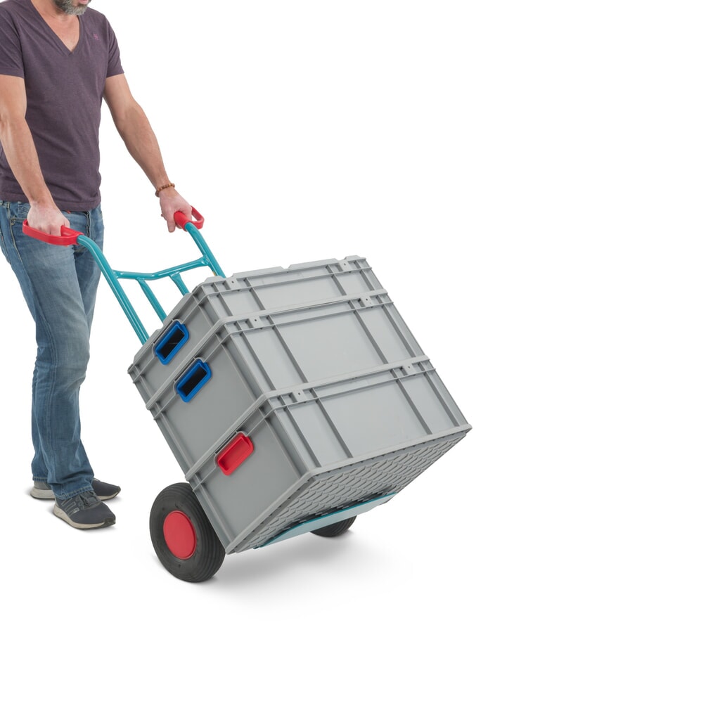 Oceľový trubkový vozík Ameise®, nosnosť 250 kg, lopatka š x H 400 x 150 mm, vzduchové pneumatiky Číslo obrázka výrobku 7: Oceľový trubkový vozík Ameise®, nosnosť 250 kg, lopatka š x H 400 x 150 mm, vzduchové pneumatiky