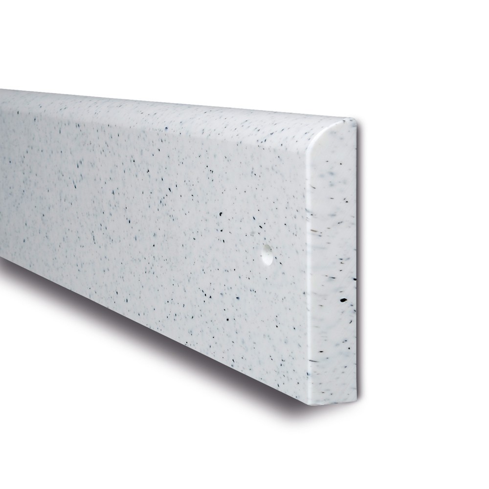 Číslo obrázka výrobku 1: Ochrana proti nárazu pre steny MORAVIA, na montáž, v × š 200 × 20 mm, dĺžka 2 060 mm, bledogranitová