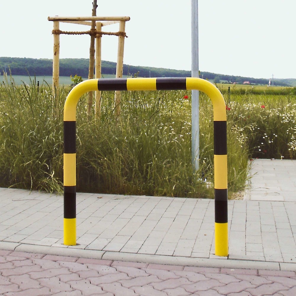 Číslo obrázka výrobku 3: Ochranný oblúk – použitie vo vonkajších priestoroch, Ø 76 mm, V x Š 1 200 x 1 000 mm