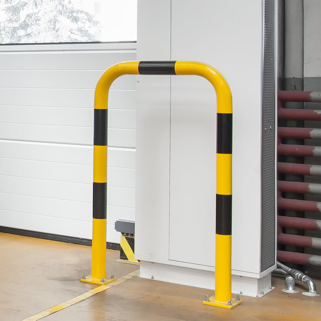 Číslo obrázka výrobku 2: Ochranný oblúk – použitie vo vnútorných priestoroch, Ø 76 mm, V x Š 1 200 x 750 mm
