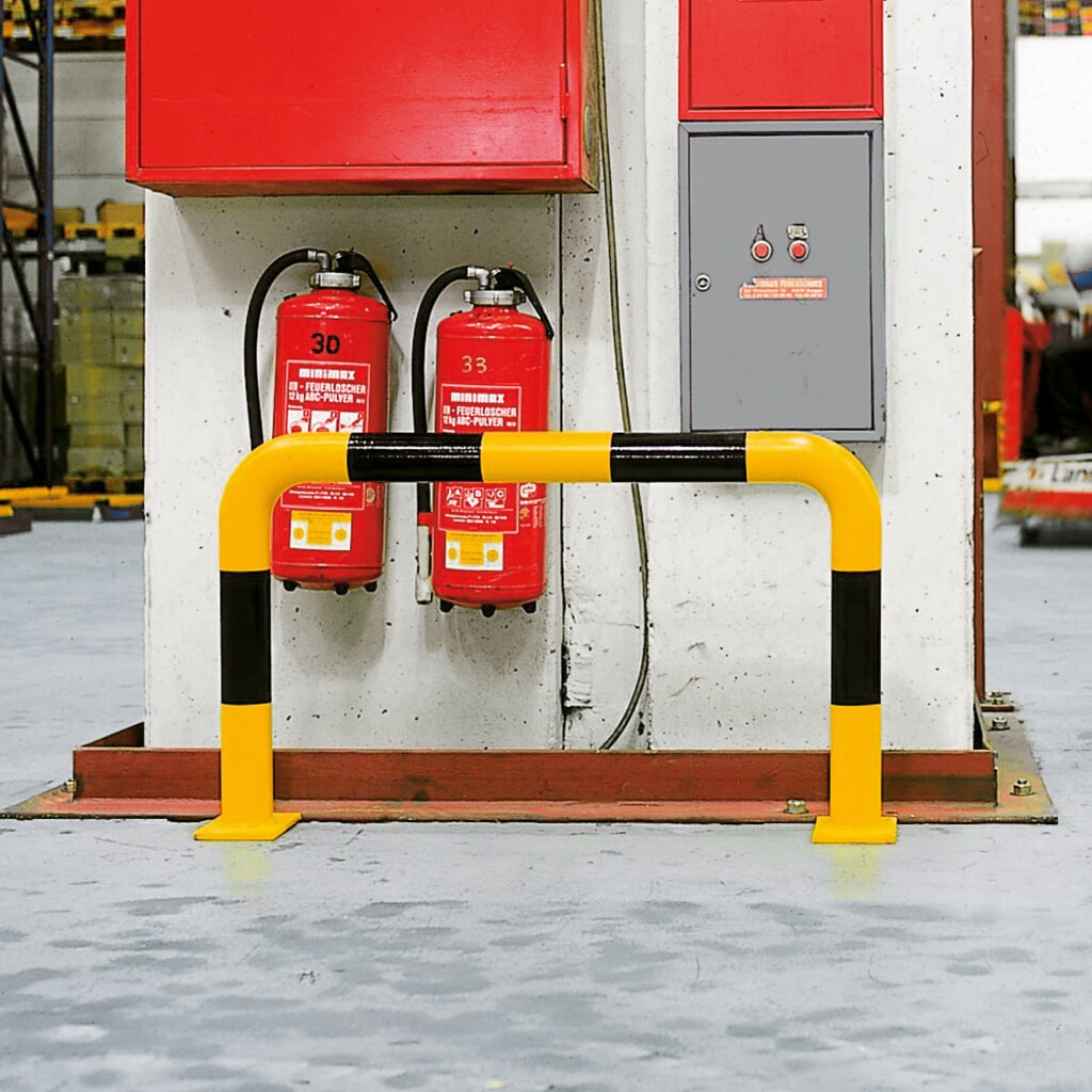 Ochranný oblúk – použitie vo vnútorných priestoroch, Ø 76 mm, V x Š 1 200 x 750 mm Číslo obrázka výrobku 5: Ochranný oblúk – použitie vo vnútorných priestoroch, Ø 76 mm, V x Š 1 200 x 750 mm