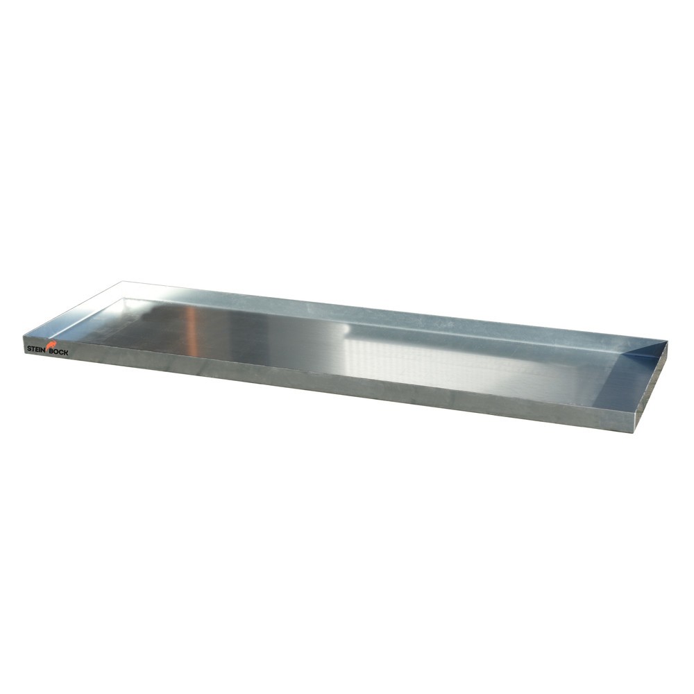 Číslo obrázka výrobku 1: Odkvapkávacia vaňa pre malé nádoby, z ocele, v x š x h 60 x 600 x 1 850 mm