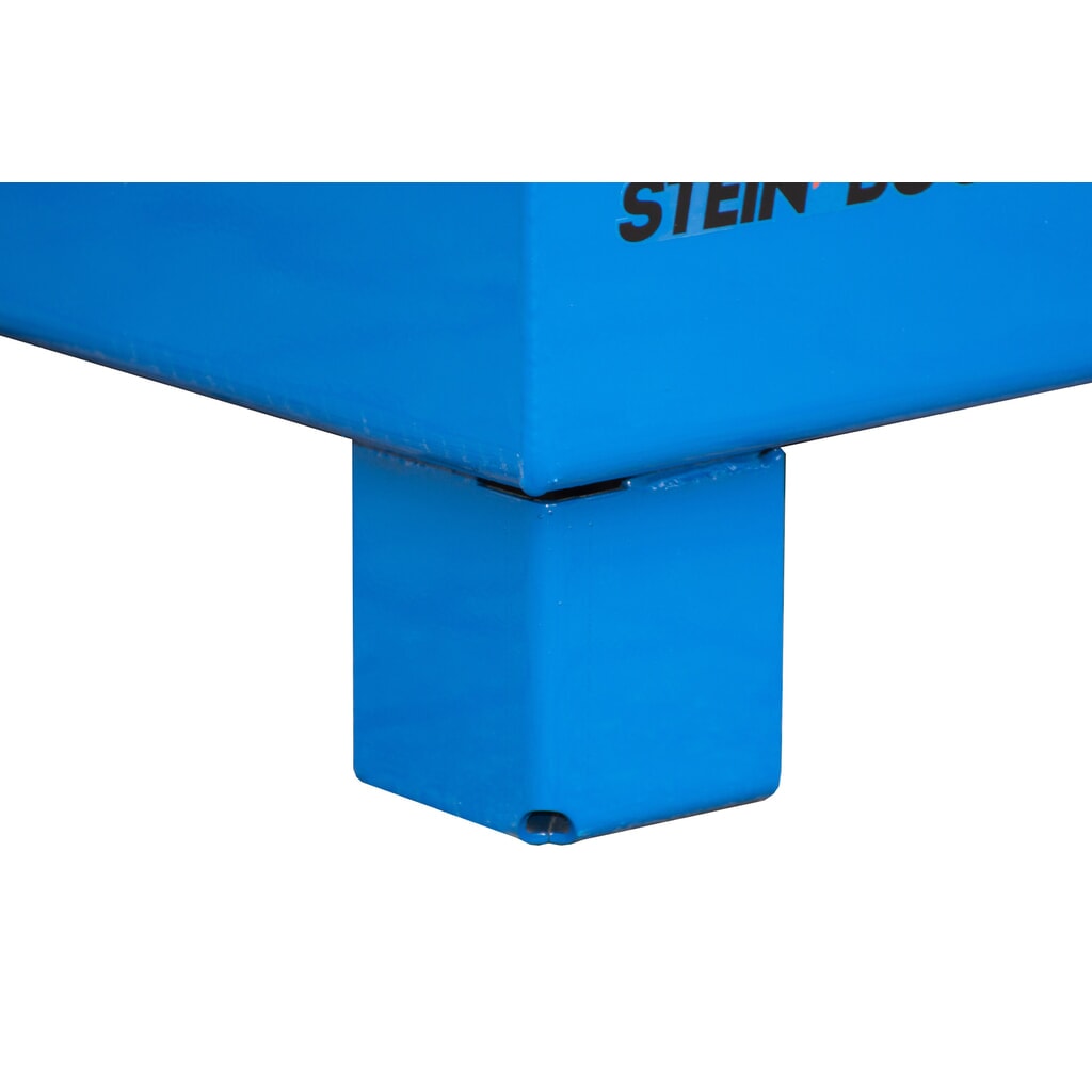 Steinbock® záchytná vaňa, 4 × 200 l, v × š × h 285 × 1 200 × 1 200 mm, vrátane mriežkovaného roštu, modrá Číslo obrázka výrobku 4: Steinbock® záchytná vaňa, 4 × 200 l, v × š × h 285 × 1 200 × 1 200 mm, vrátane mriežkovaného roštu, modrá