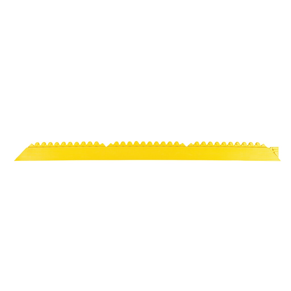 Číslo obrázka výrobku 6: Okrajová lišta, nástrčný systém pre pracovisko zvárača, nopky, Š x H 910 x 52 mm, žltá