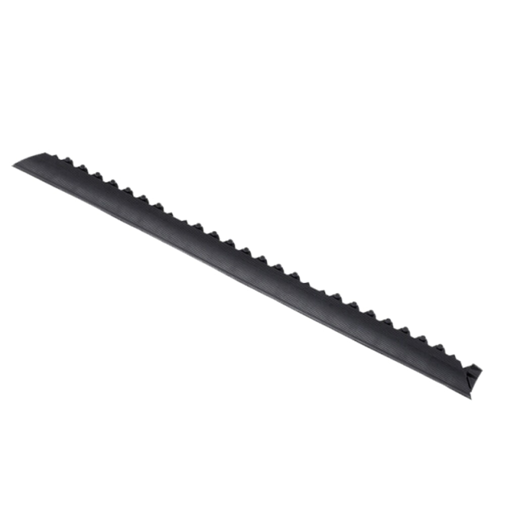 Okrajová lišta, nástrčný systém pre pracovisko zvárača, nopky, Š x H 910 x 52 mm, čierna Číslo obrázka výrobku 7: Okrajová lišta, nástrčný systém pre pracovisko zvárača, nopky, Š x H 910 x 52 mm, čierna