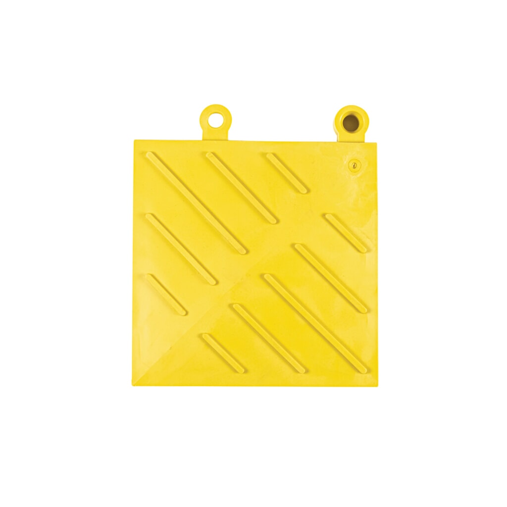 Rohový prvok pre modulárny podlahový systém, Š x H 152 x 152 mm, žltý Číslo obrázka výrobku 3: Rohový prvok pre modulárny podlahový systém, Š x H 152 x 152 mm, žltý