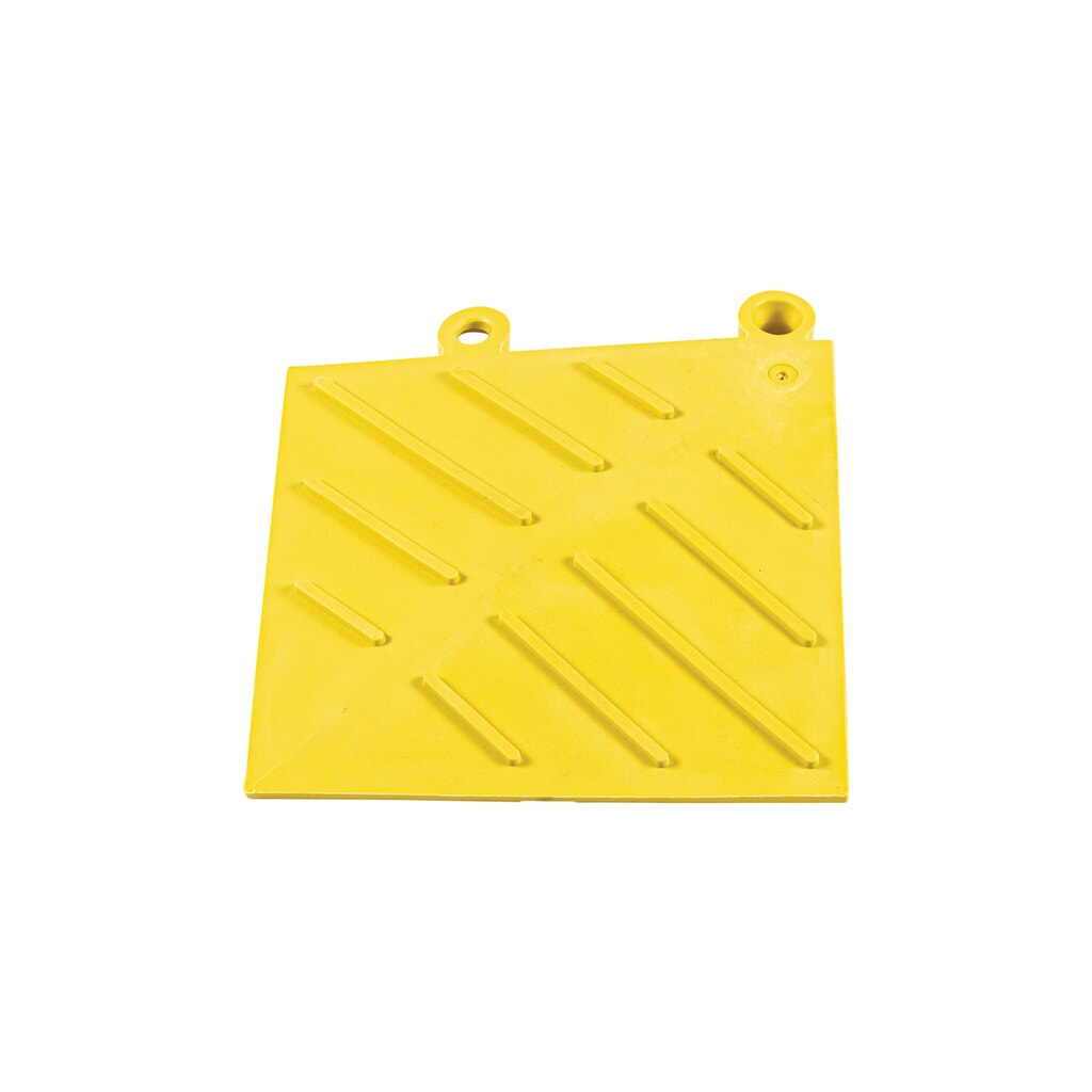 Číslo obrázka výrobku 4: Rohový prvok pre modulárny podlahový systém, Š x H 152 x 152 mm, žltý