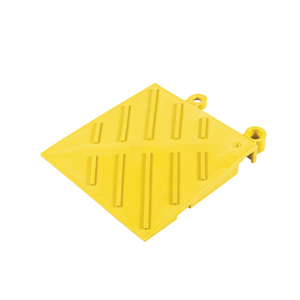 Číslo obrázka výrobku 5: Rohový prvok pre modulárny podlahový systém, Š x H 152 x 152 mm, žltý
