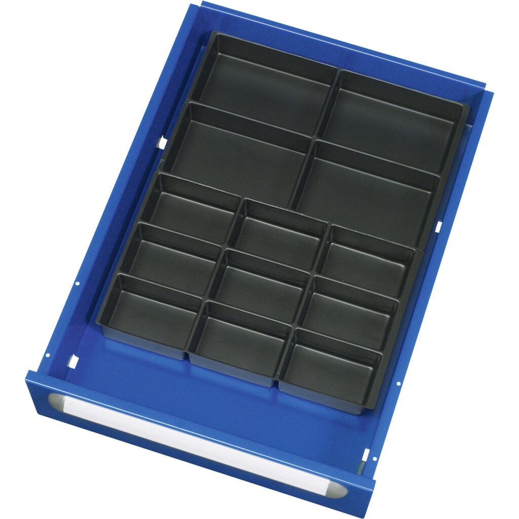 Organizér RAU do zásuv. série E, výška 45 mm Obrázok výrobku: Organizér RAU do zásuv. série E, výška 45 mm