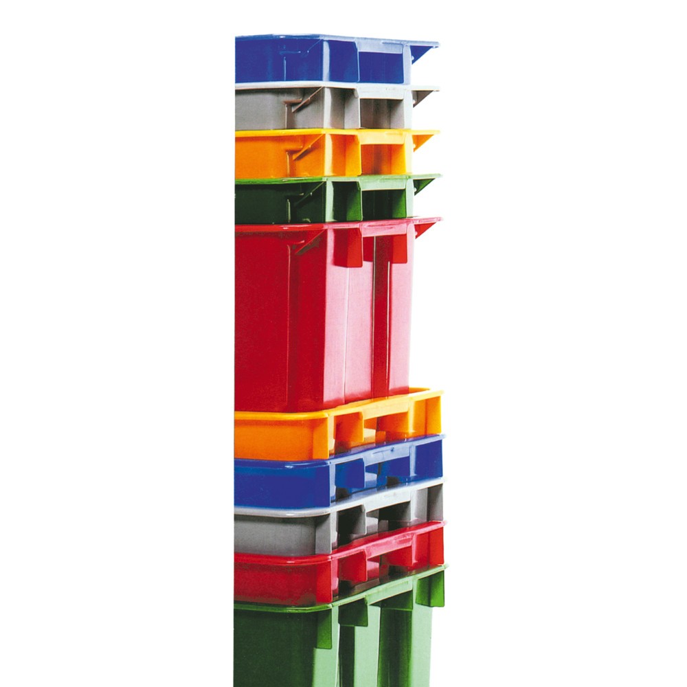 Číslo obrázka výrobku 2: Otočná stohovacia nádoba z polypropylénu, 45 litrov, zelená