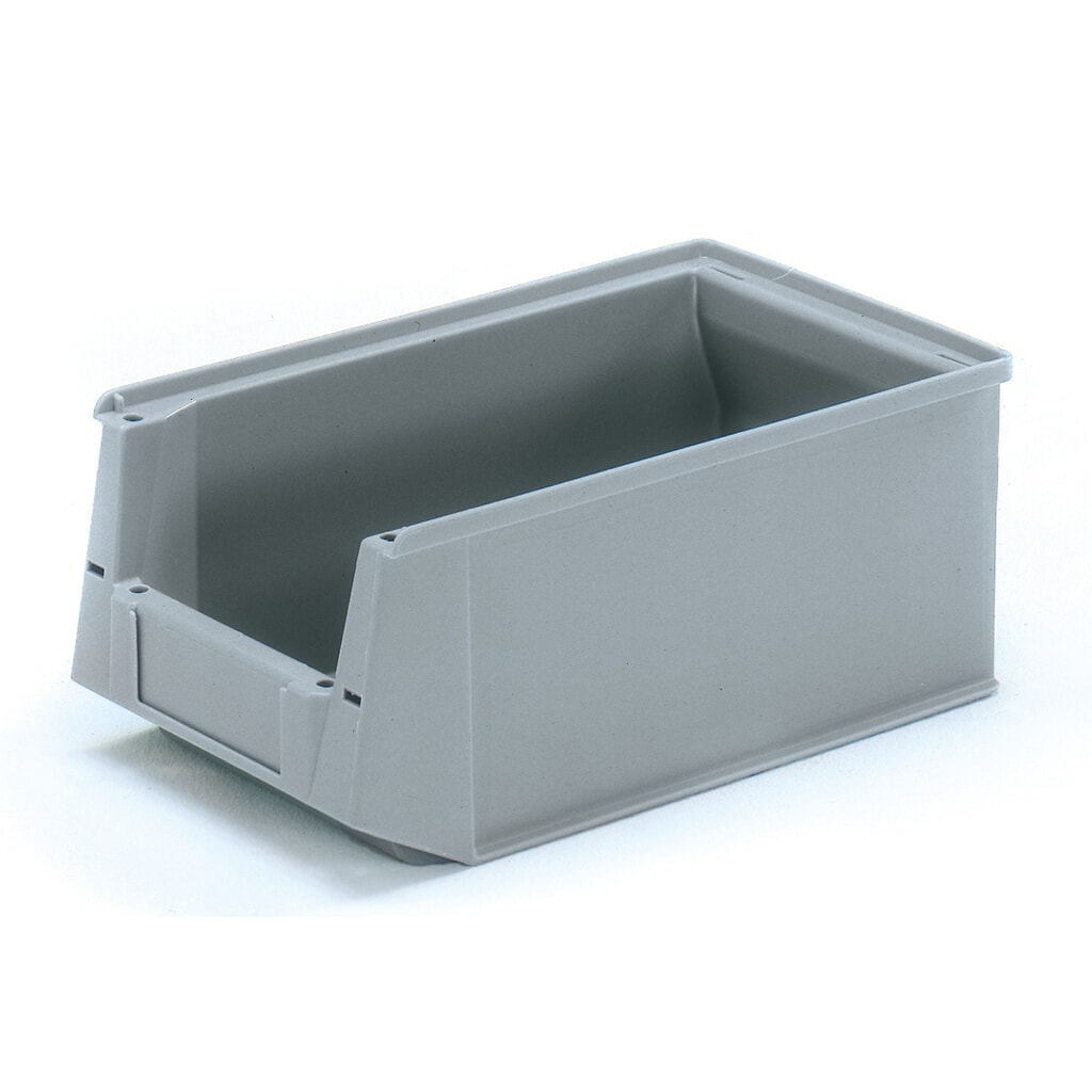 Otvorený úložný box fetra®, V x Š x H 145 x 210 x 350 mm Obrázok výrobku: Otvorený úložný box fetra®, V x Š x H 145 x 210 x 350 mm