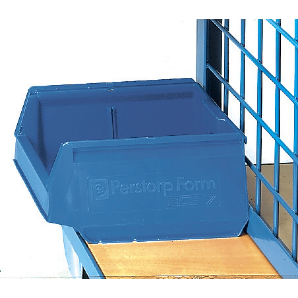 otvorený úložný box fetra® pre vozíky na obrobky Obrázok výrobku: otvorený úložný box fetra® pre vozíky na obrobky