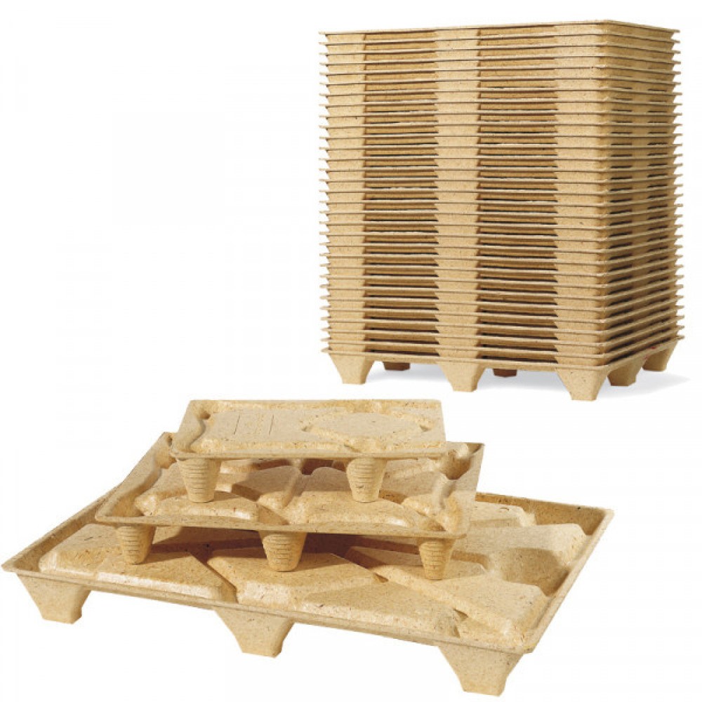 Číslo obrázka výrobku 3: lisovaná drevená paleta, kontajner formát, dxš 760 x 1,140 mm, dyn. tk 900 kg, 9 stôp