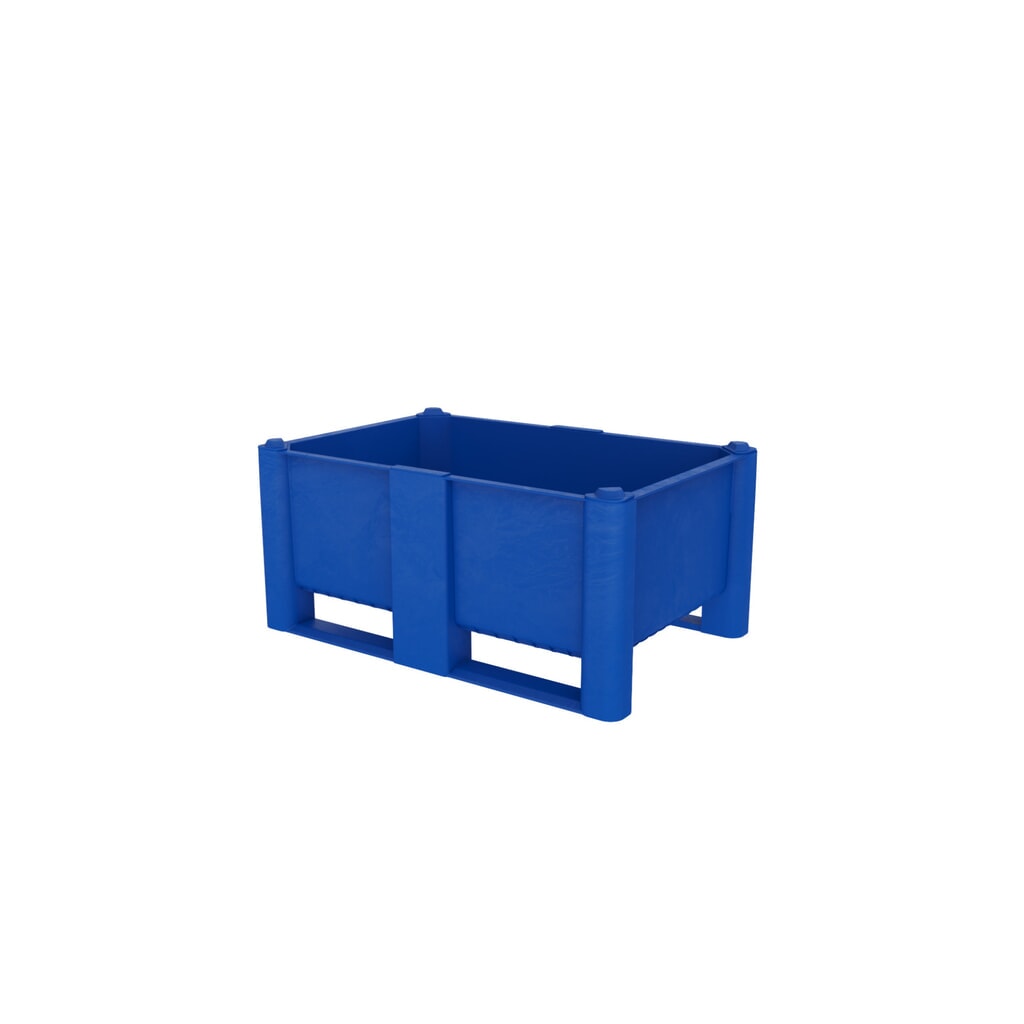 DOLAV Paletový box, 320 l, modrý Obrázok výrobku: DOLAV Paletový box, 320 l, modrý