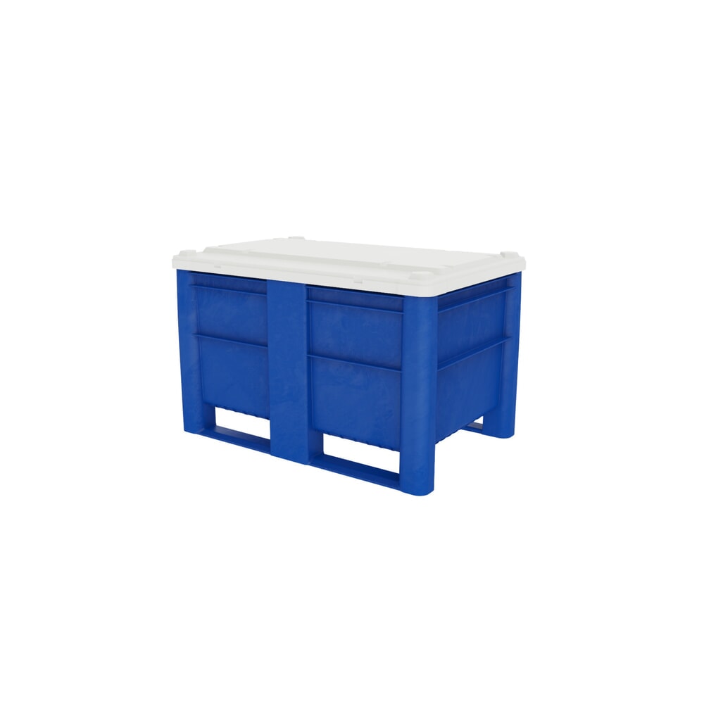 Číslo obrázka výrobku 2: Paletový box, 500 l, modrý