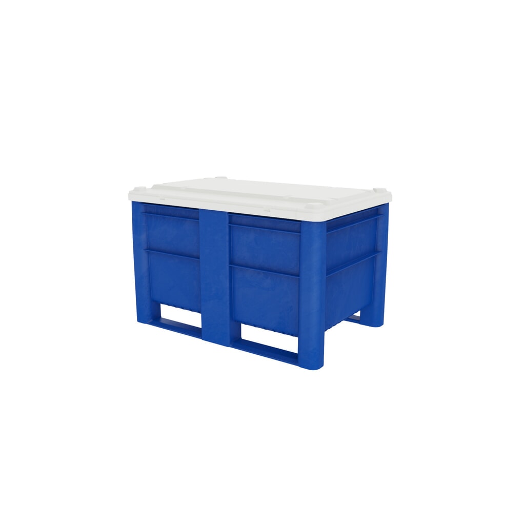 Číslo obrázka výrobku 2: DOLAV Paletový box, 500 l, modrý