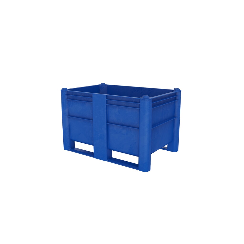 DOLAV Paletový box, 500 l, modrý Obrázok výrobku: DOLAV Paletový box, 500 l, modrý