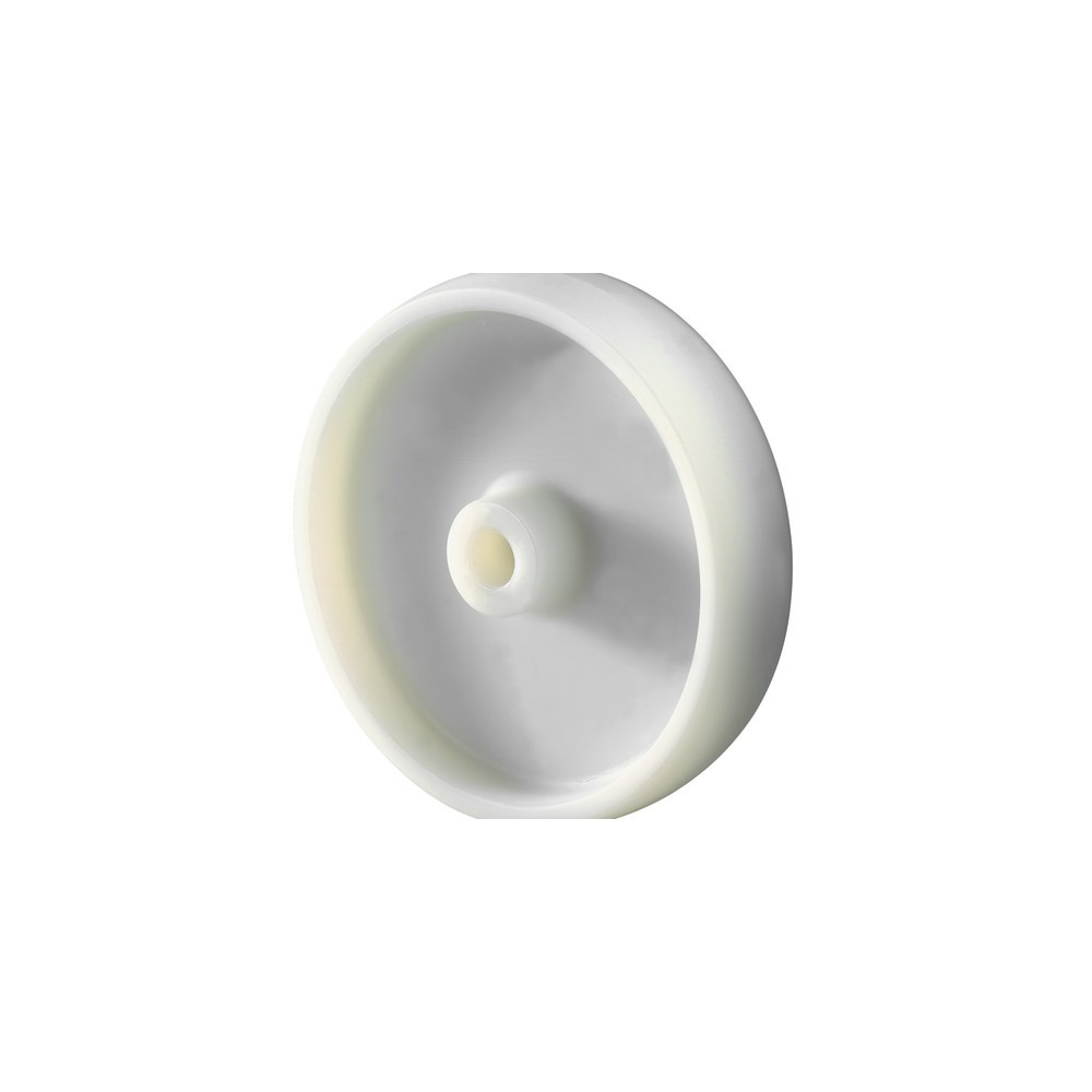 Obrázok výrobku: Plastové koleso, klzné ložisko, Ø × šírka 80 × 30 mm, nosnosť 150 kg