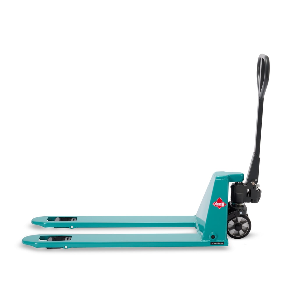 Nízky ručný paletový vozík Ameise® PTM 1.5 Low, nosnosť 1500 kg, dĺžka vidlíc 1150 mm, celogumové/polyuretán Číslo obrázka výrobku 4: Nízky ručný paletový vozík Ameise® PTM 1.5 Low, nosnosť 1500 kg, dĺžka vidlíc 1150 mm, celogumové/polyuretán