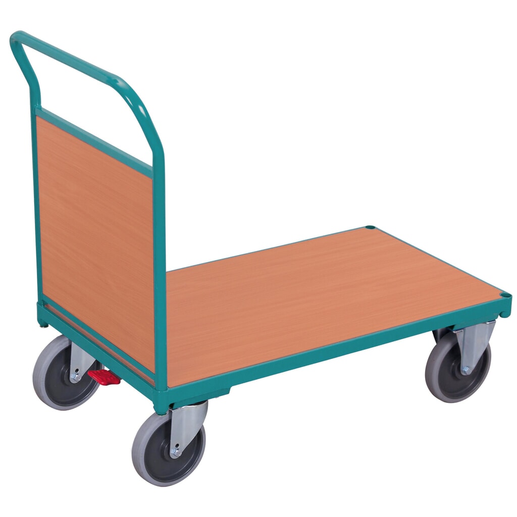 Plošinový vozík Ameise®, s prednou stenou, ložná plocha Š x H 500 x 880 mm Obrázok výrobku: Plošinový vozík Ameise®, s prednou stenou, ložná plocha Š x H 500 x 880 mm