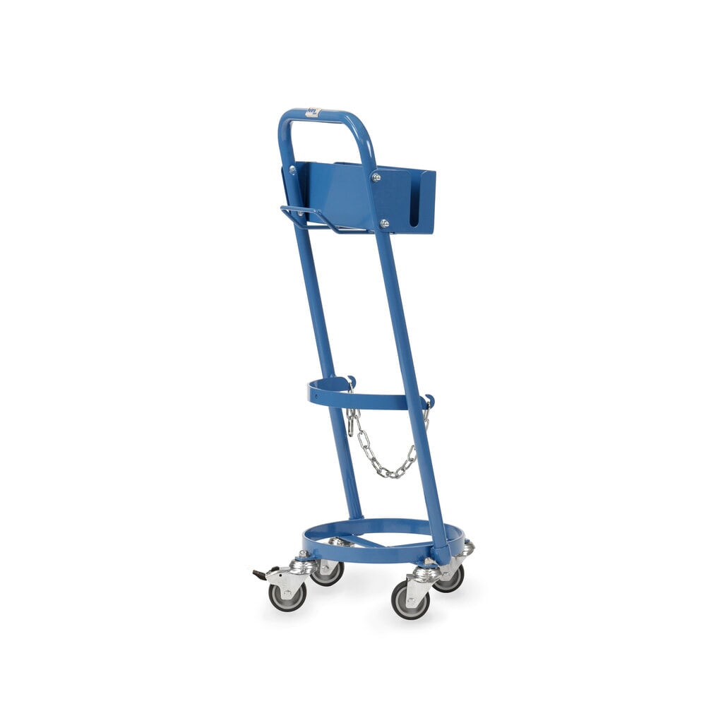 Plynový valec Ffetra® Propán pre 1 fľašu s hmotnosťou 11 kg vrátane háčika k+držiak Obrázok výrobku: Plynový valec Ffetra® Propán pre 1 fľašu s hmotnosťou 11 kg vrátane háčika k+držiak