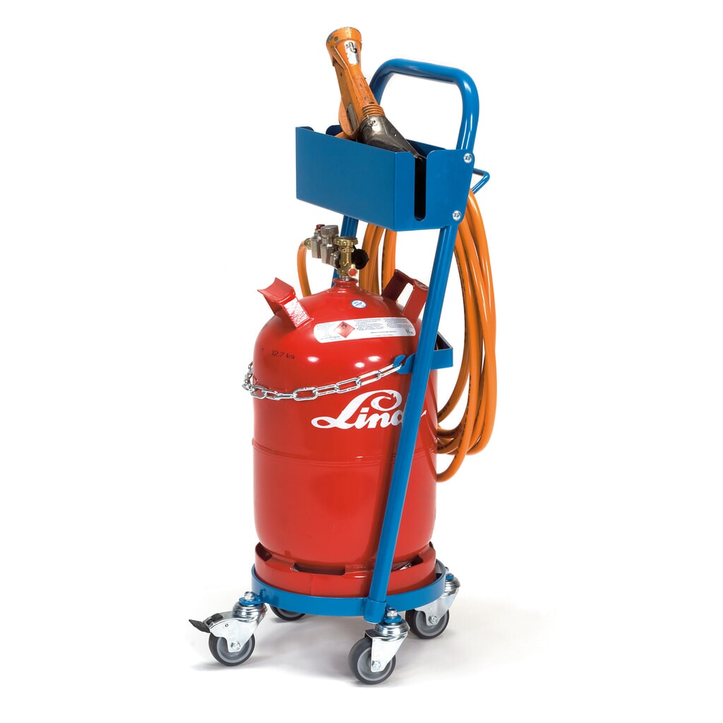 Plynový valec Ffetra® Propán pre 1 fľašu s hmotnosťou 11 kg vrátane háčika k+držiak Číslo obrázka výrobku 2: Plynový valec Ffetra® Propán pre 1 fľašu s hmotnosťou 11 kg vrátane háčika k+držiak