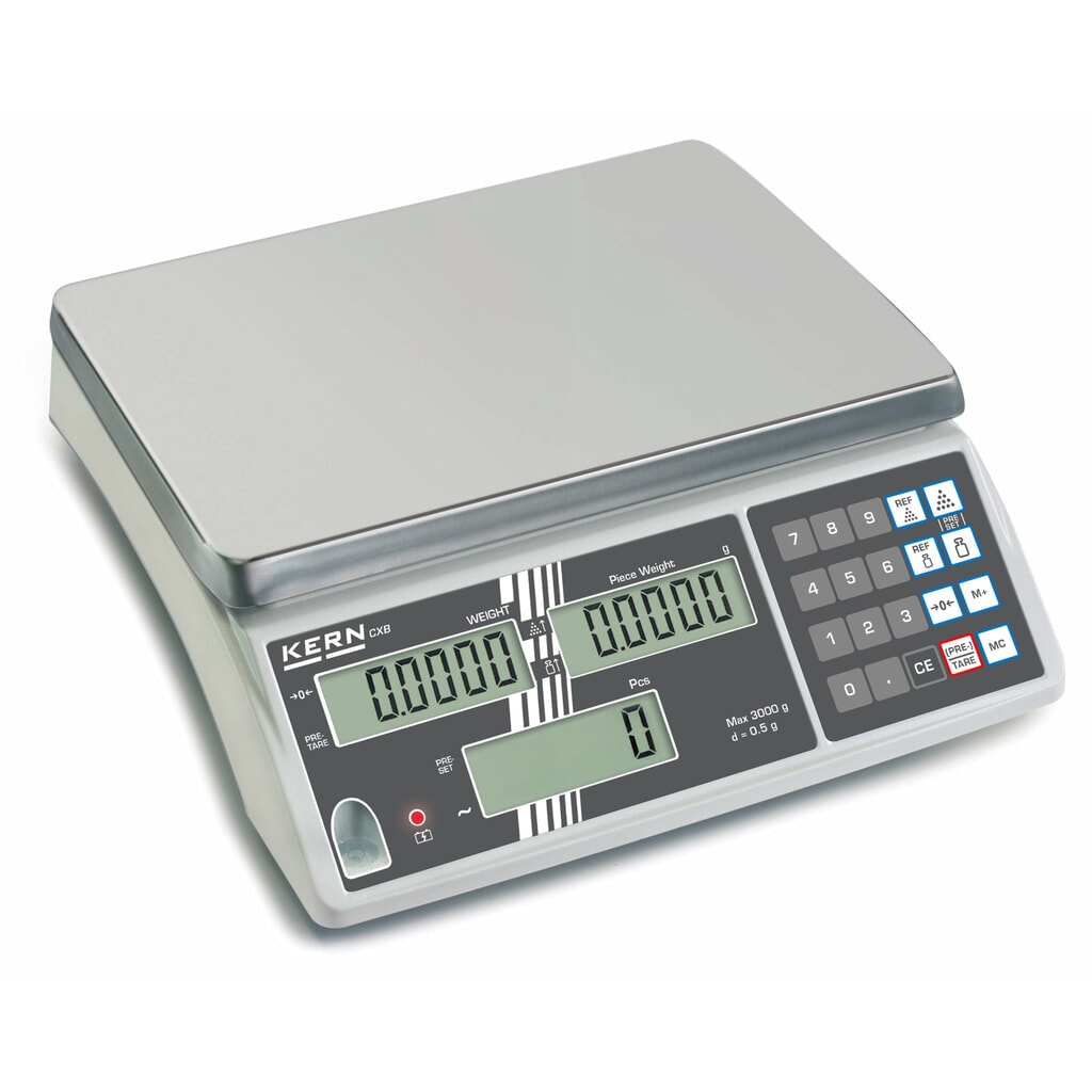 Počítacia váha SOEHNLE, Š x H 300 x 225 mm, rozsah váženia max. 3 kg Obrázok výrobku: Počítacia váha SOEHNLE, Š x H 300 x 225 mm, rozsah váženia max. 3 kg